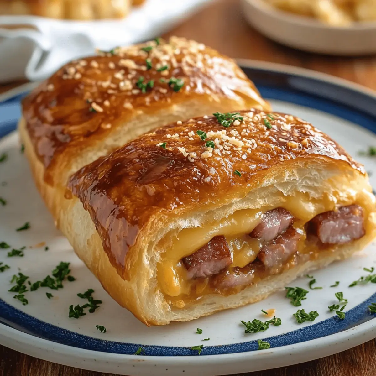 Sausage Egg Breakfast Roll-Ups