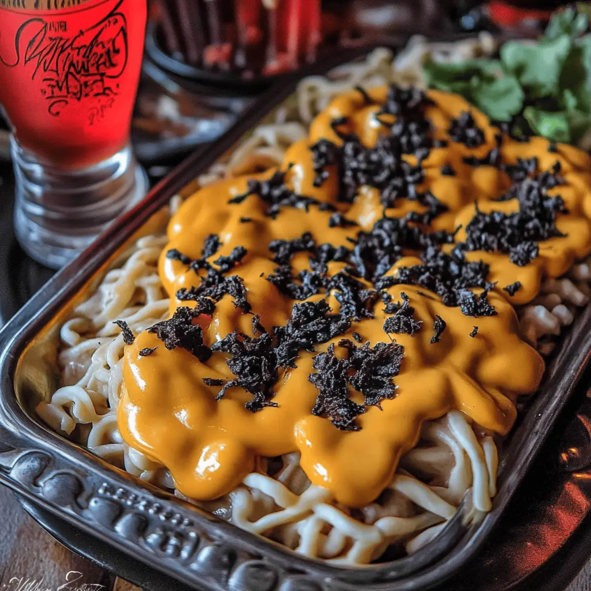 Halloween Pumpkin Ale Mac and Cheese