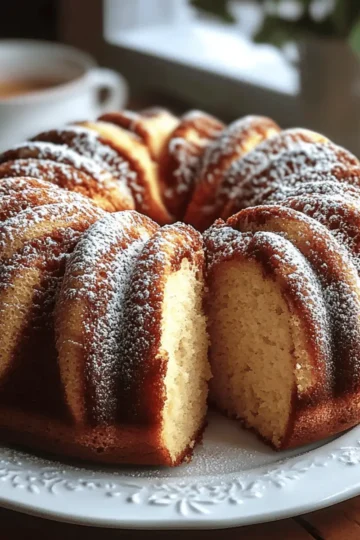 Cinnamon Swirl Bundt Cake