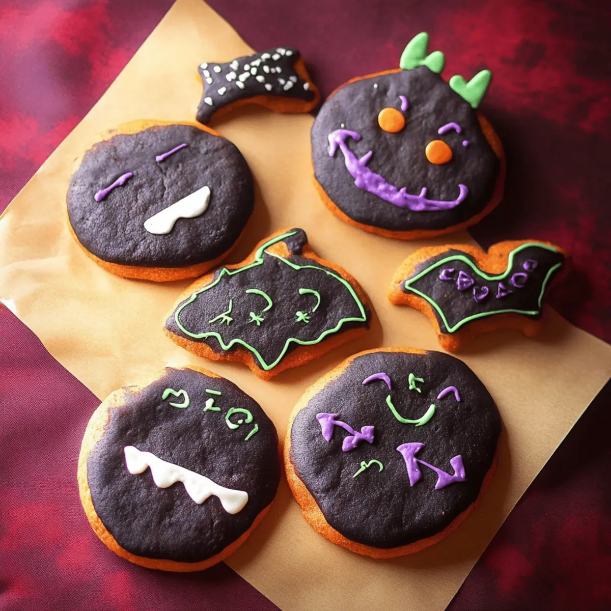Halloween Decorated Cookies