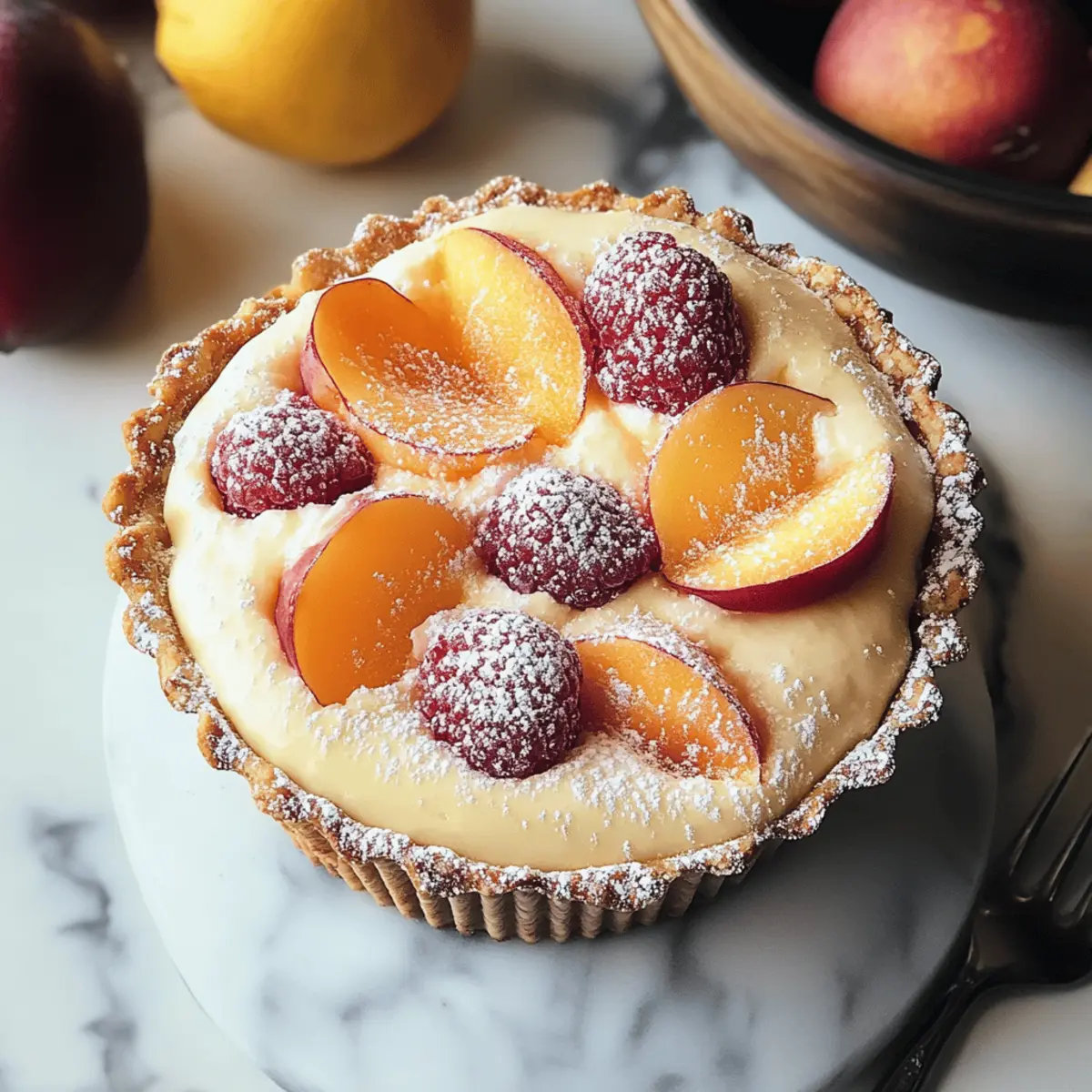 Fresh Peach Cake