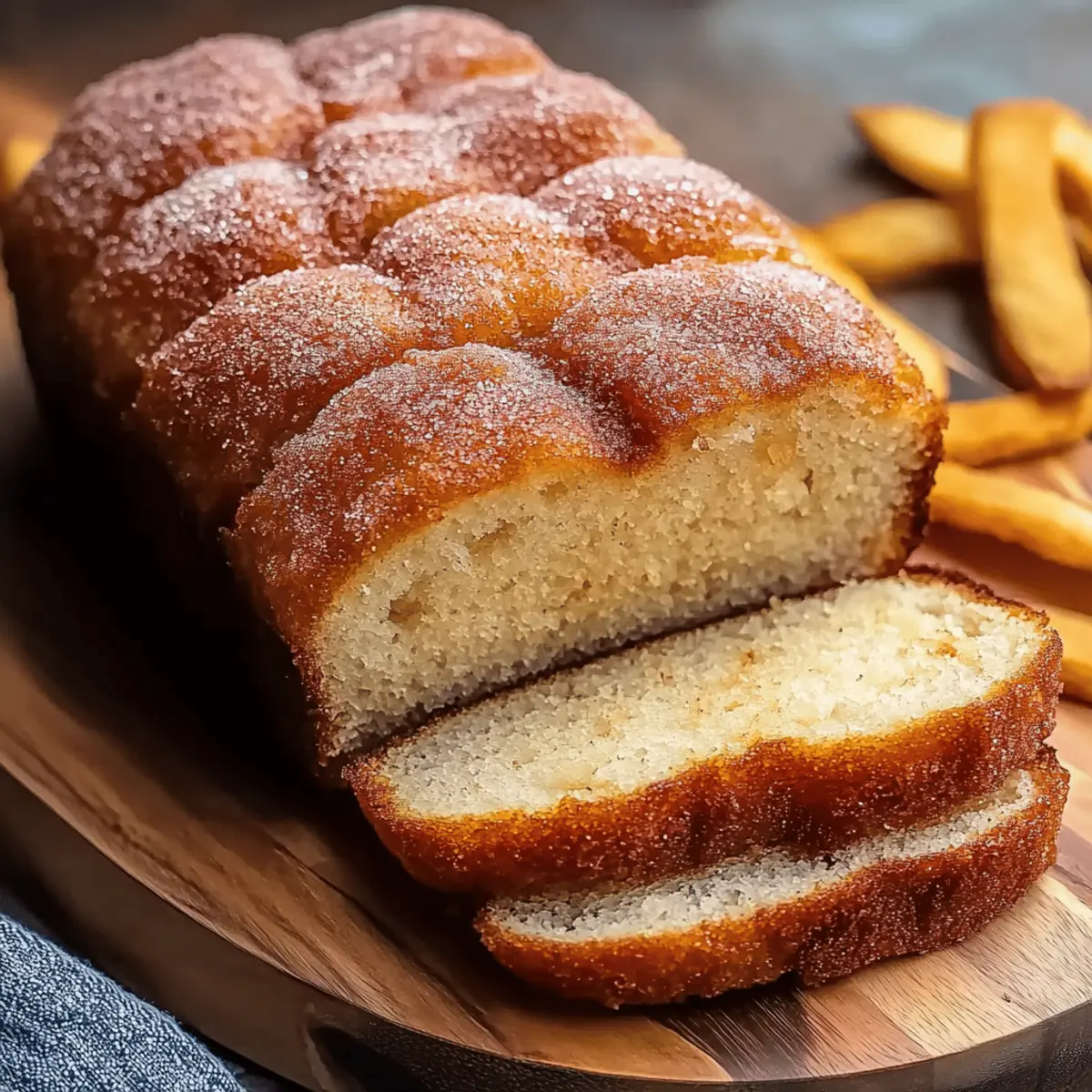 Cinnamon Sugar Donut Bread
