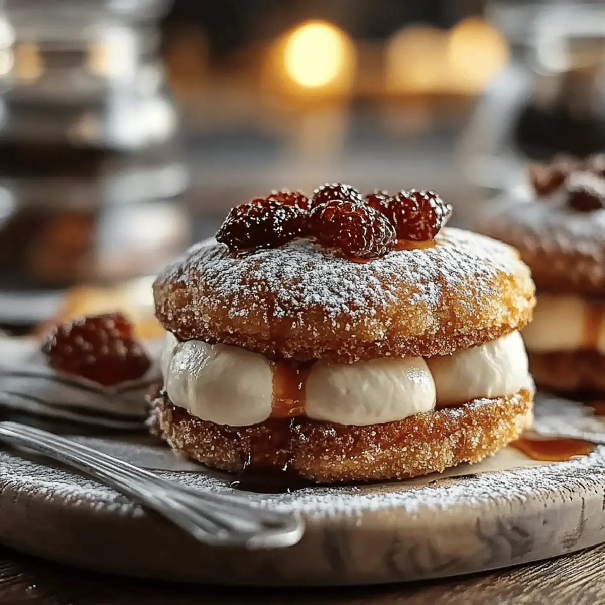 Apple Cider Whoopie Pie Cookies with Caramel