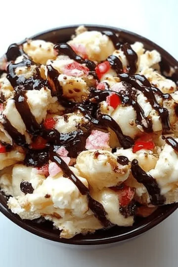 Peppermint Bark Popcorn