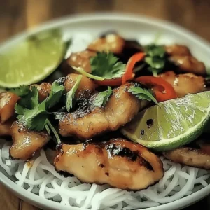 Lemongrass Chicken Vietnamese Style