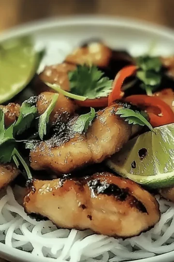 Lemongrass Chicken Vietnamese Style