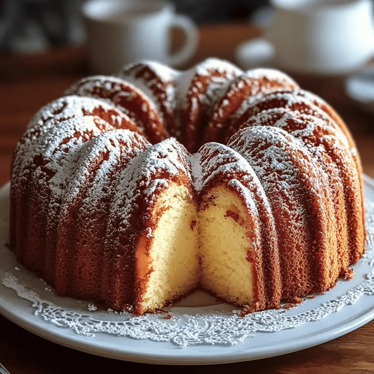 Cinnamon Swirl Bundt Cake