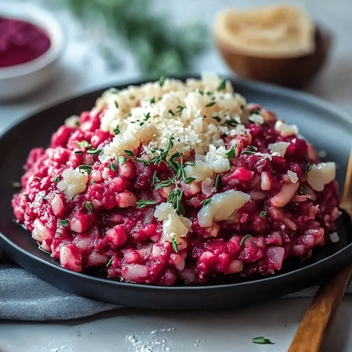 Beet Risotto