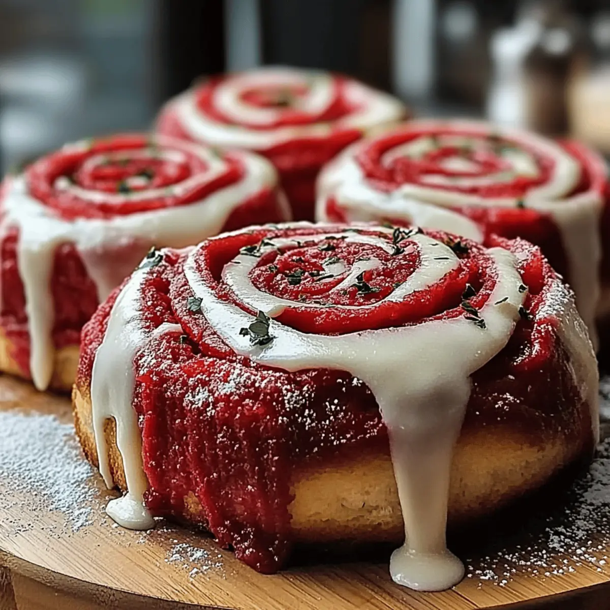 Red Velvet Cinnamon Rolls
