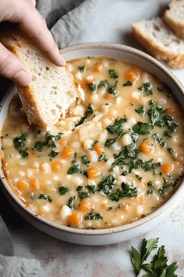White Bean Soup with Kale