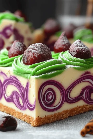Polyjuice Potion Swirl Cheesecake