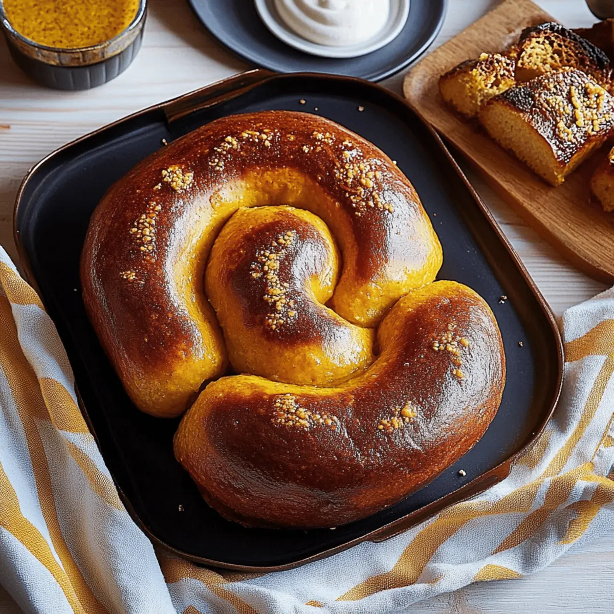 Pumpkin Challah