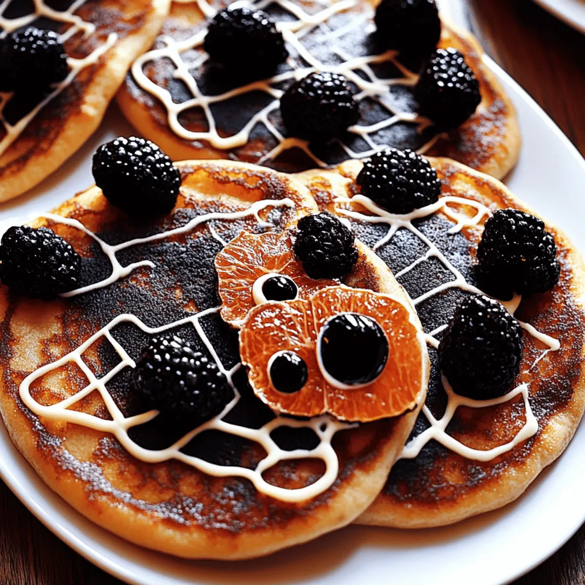 Spider Pancakes