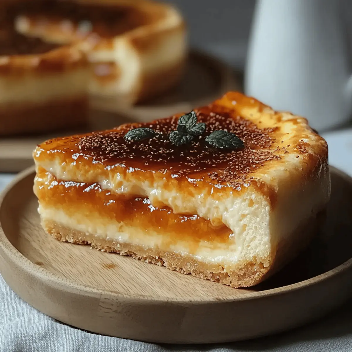 Crème Brûlée Cheesecake