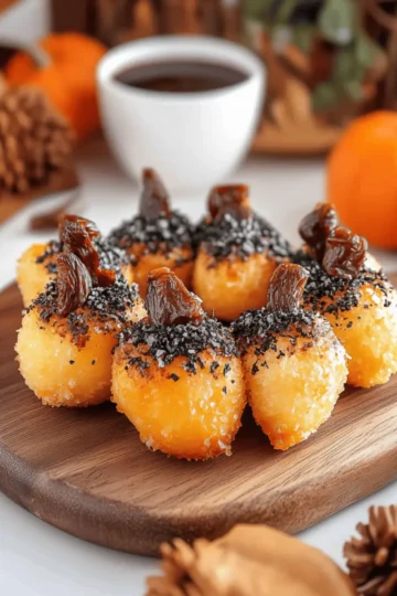 Acorn Donut Holes