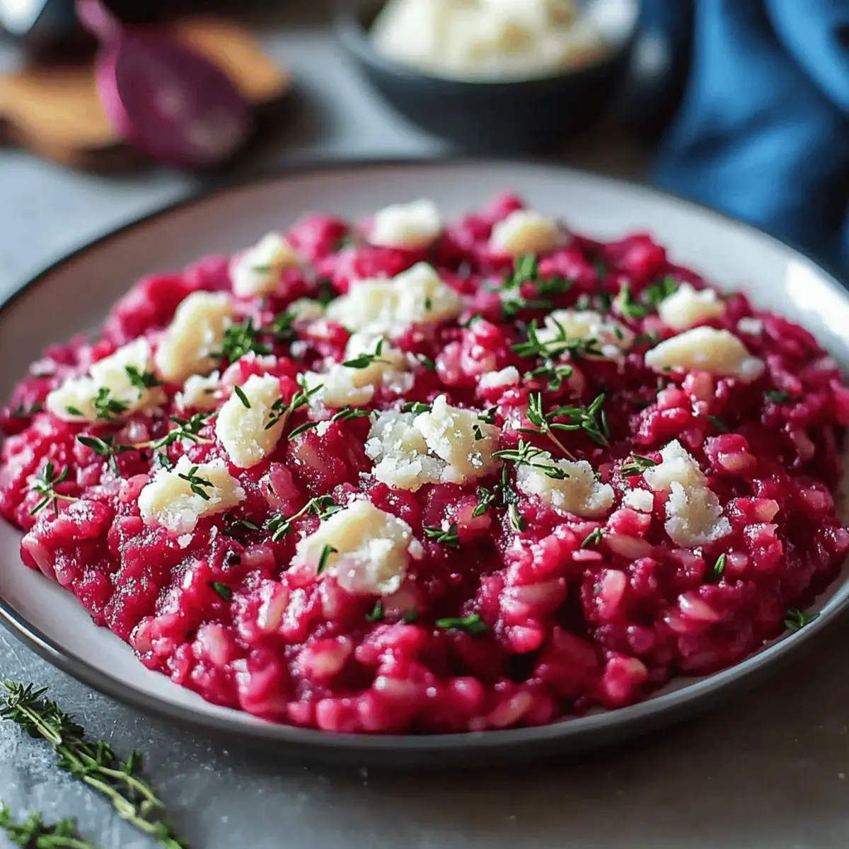 Beet Risotto