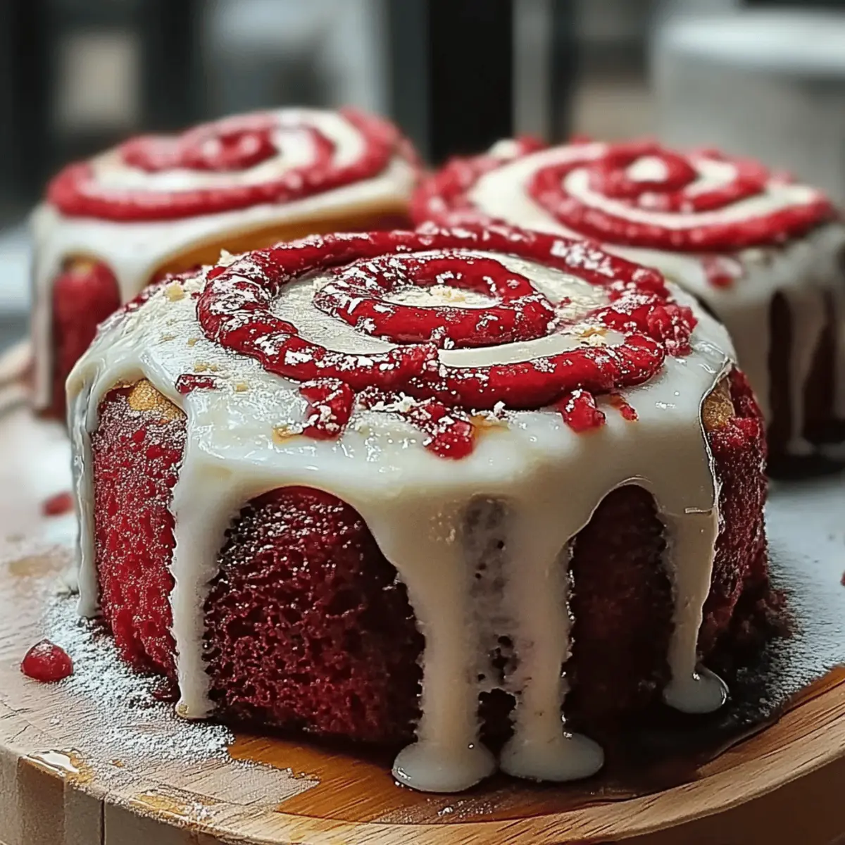 Red Velvet Cinnamon Rolls