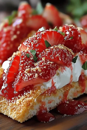 Strawberry Crunch Cheesecake Tacos