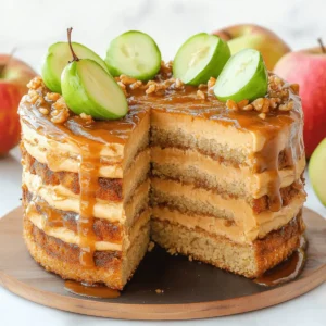 Caramel Apple Spice Cake