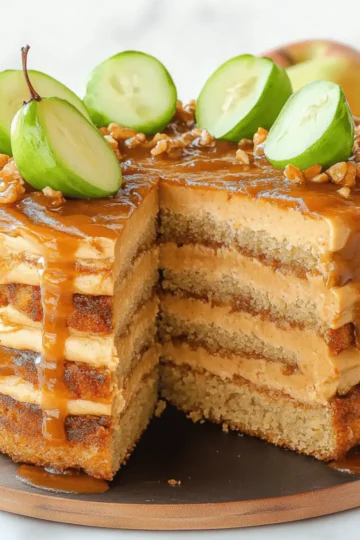 Caramel Apple Spice Cake