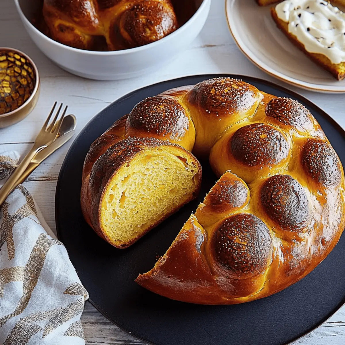 Pumpkin Challah