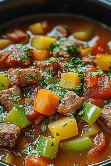 Vegetable Beef Soup