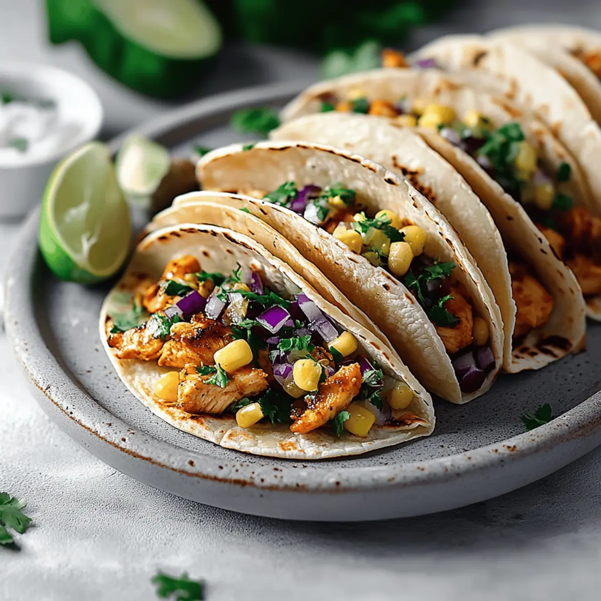 Huli Huli Chicken Tacos