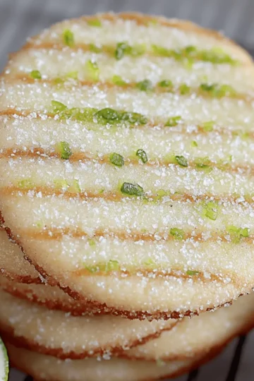 Lime Sugar Cookies