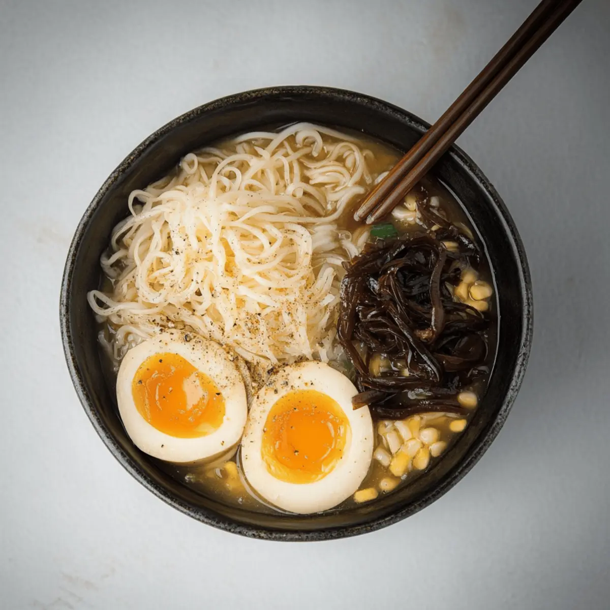 Creamy Vegetarian Peanut Miso Ramen