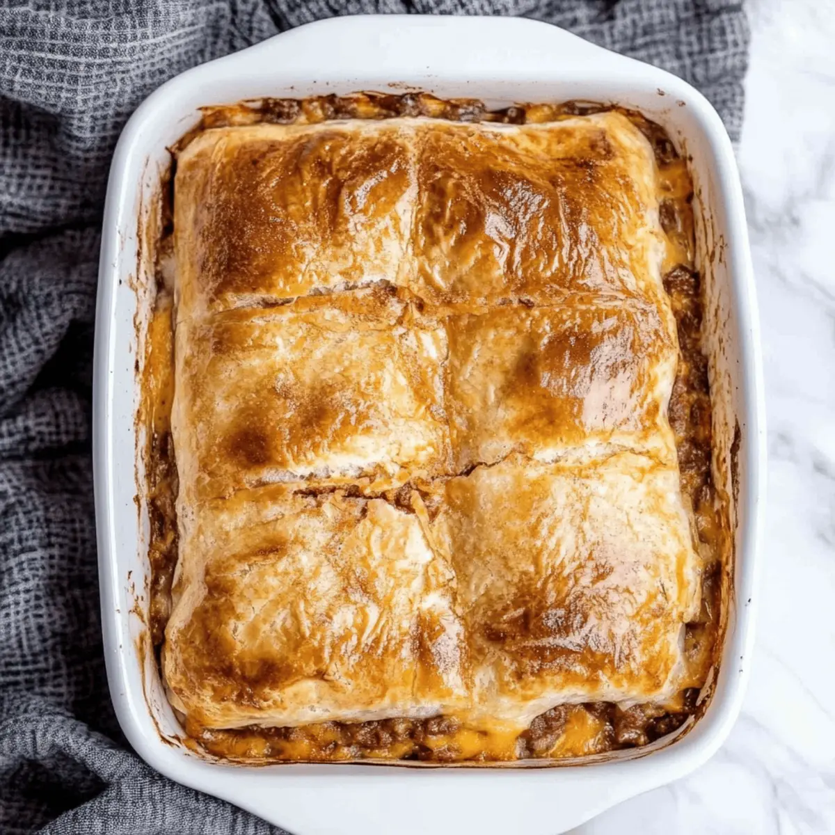 Phyllo Meat Pie