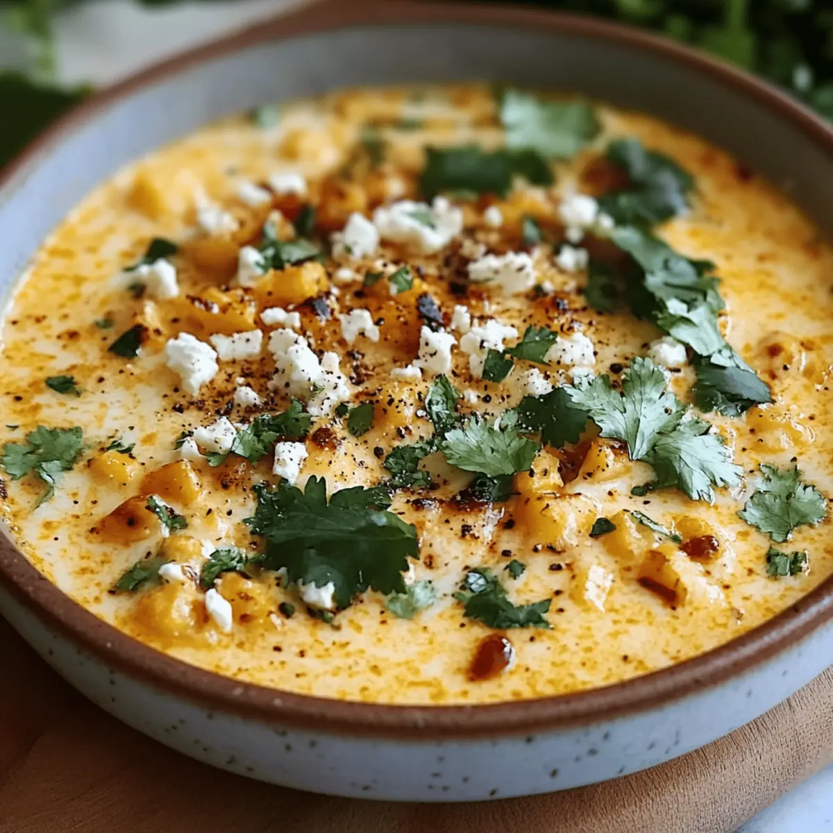 Mexican Street Corn Soup