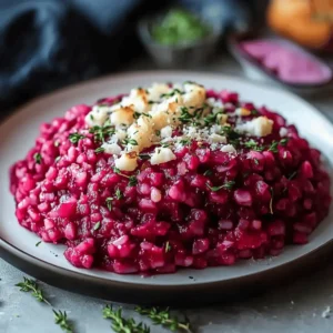 Beet Risotto
