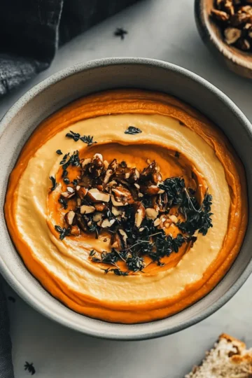 Pumpkin Whipped Feta Dip