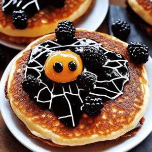 Spider Pancakes