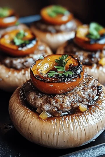 Stuffed Mushroom Eyeballs