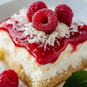 Raspberry Zinger Poke Cake