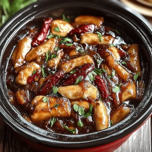 Crock Pot Bourbon Chicken