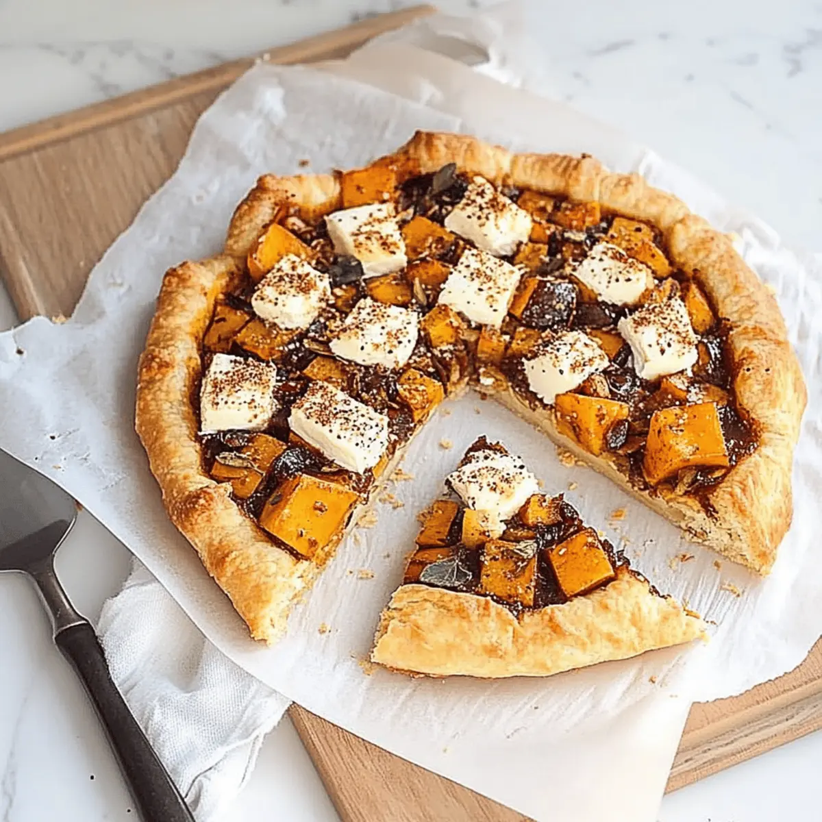 Butternut Squash Galette