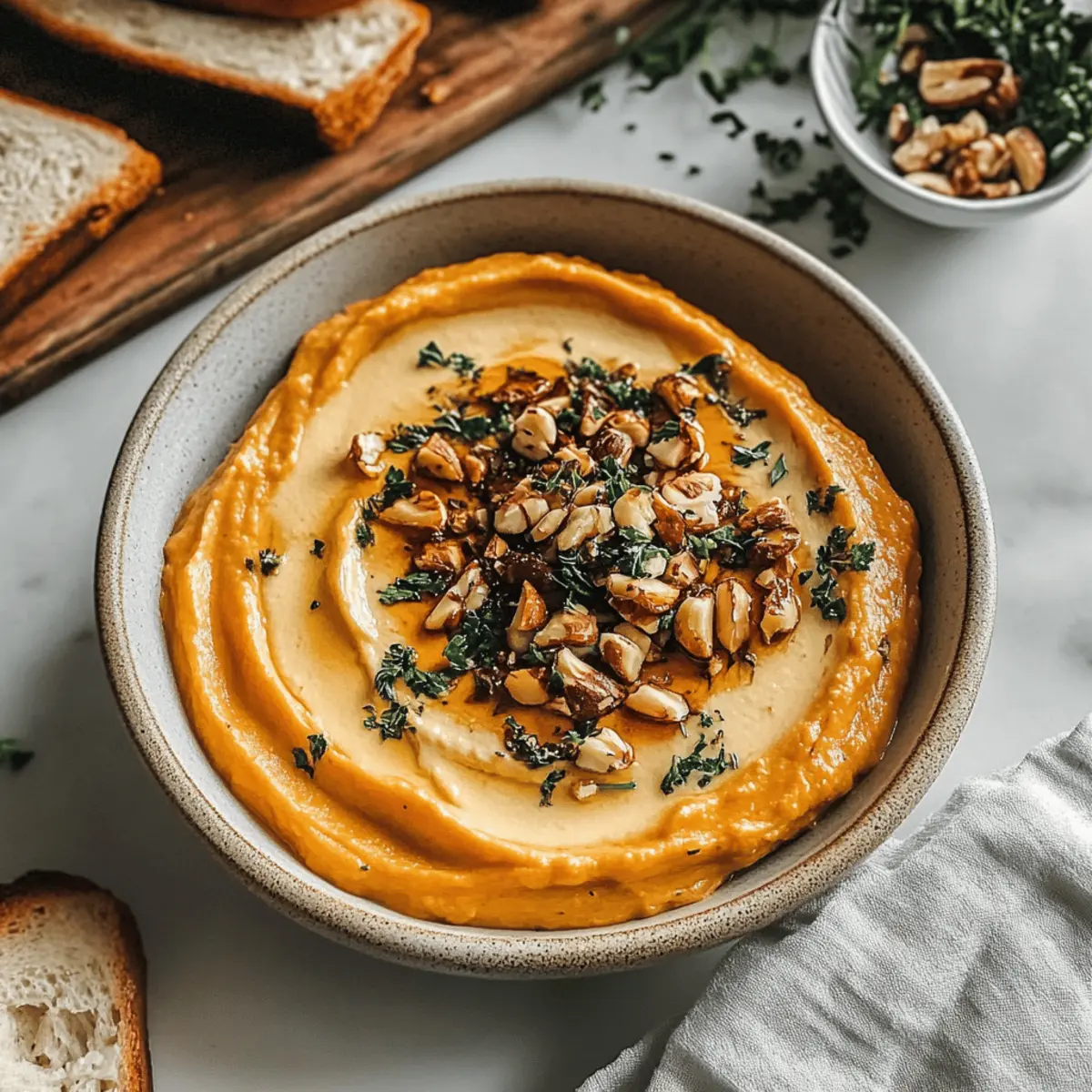 Pumpkin Whipped Feta Dip