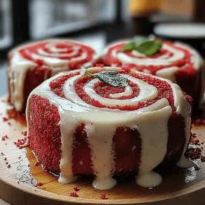 Red Velvet Cinnamon Rolls