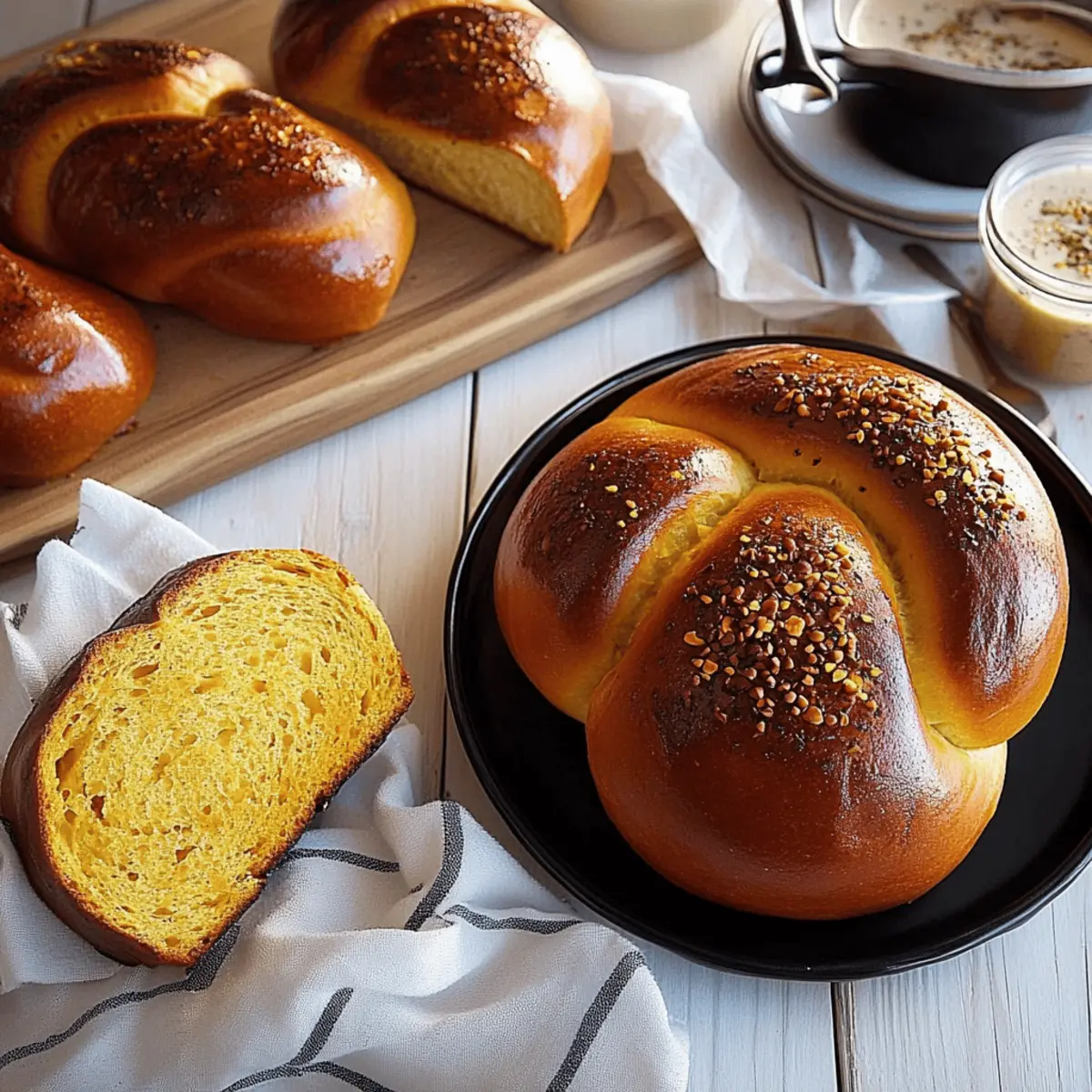 Pumpkin Challah