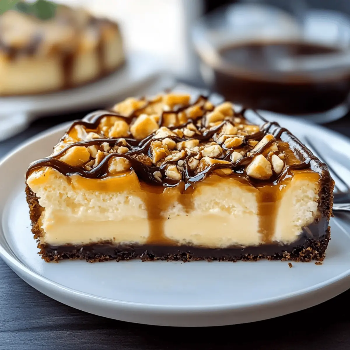 Snickers Cheesecake