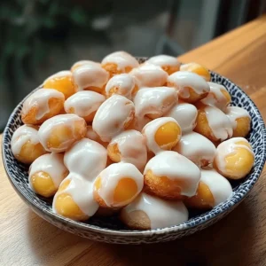 Glazed Lemon Donut Holes