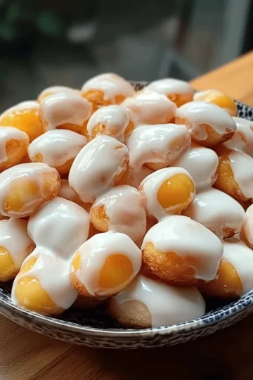 Glazed Lemon Donut Holes