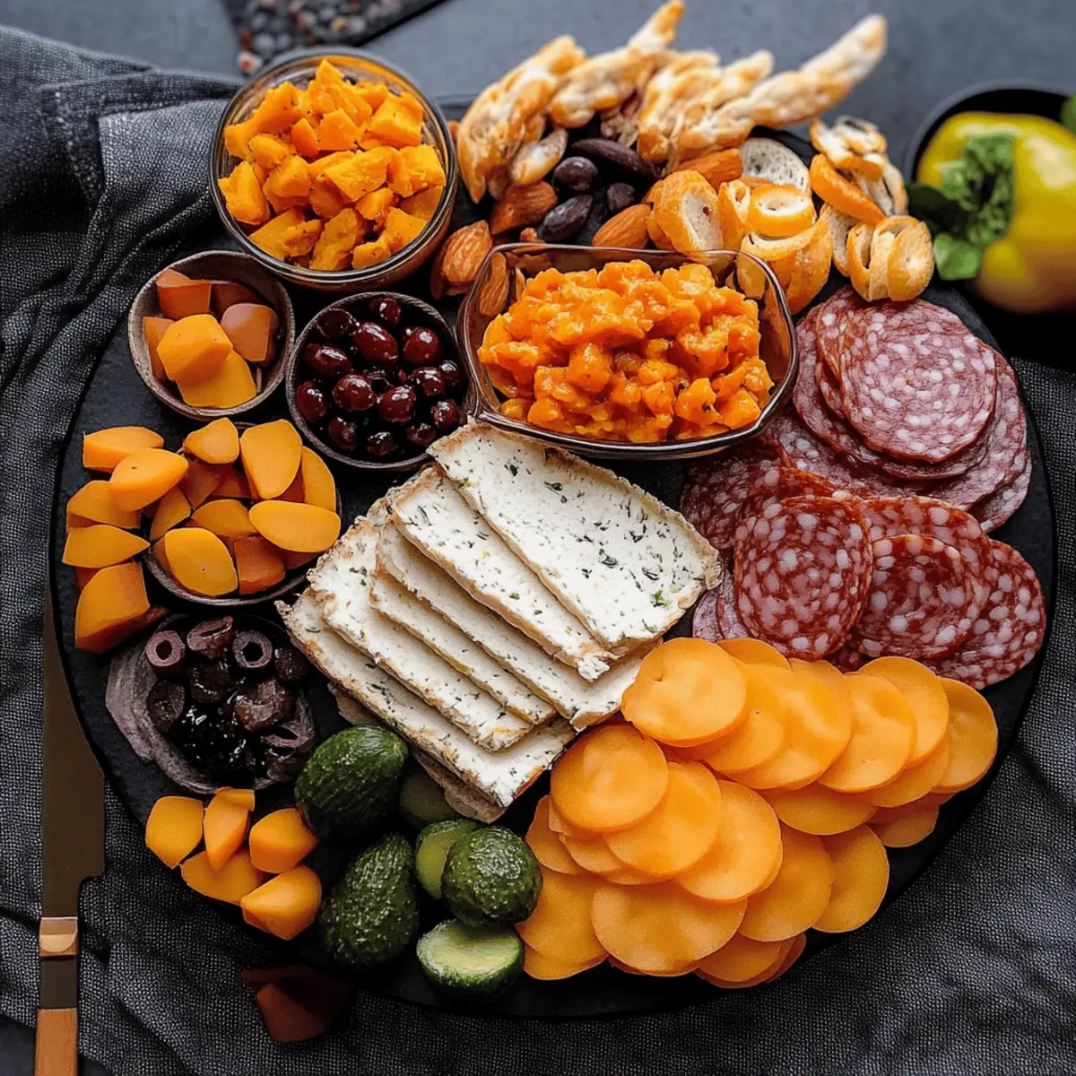 Halloween Cheese Board