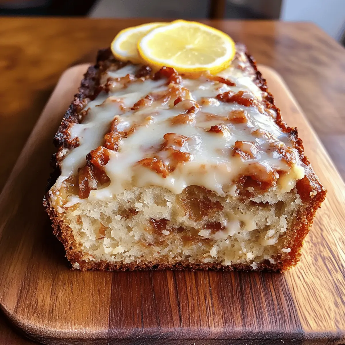 Cinnamon Roll Banana Bread