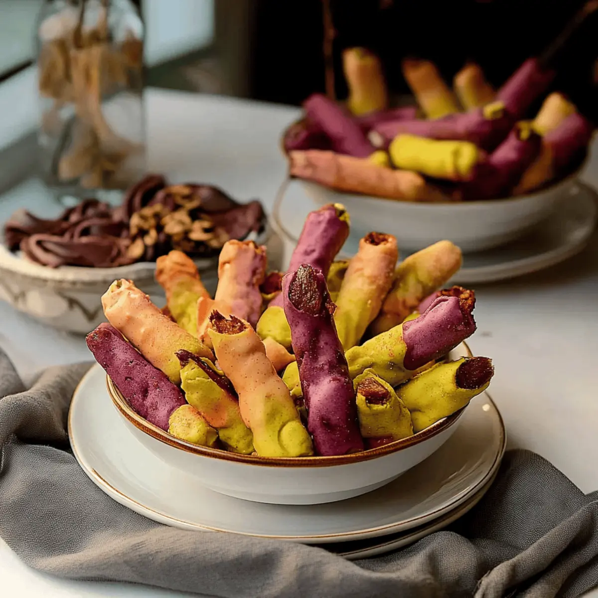 Creepy Witch Finger Cookies