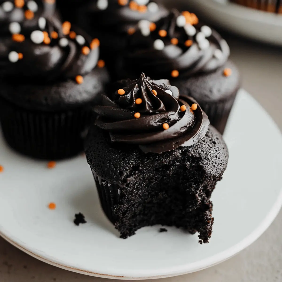 Black Velvet Cupcakes