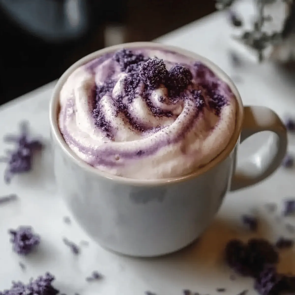 Lavender Cream Cold Foam