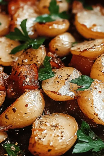 Roasted Garlic Parmesan Potatoes